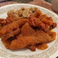 El cooksnap de Emilio García cuando hizo Chicharrón de cerdo con chorizo a la mexicana.