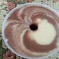 Cooksnap dari Hannanan untuk resep PUDING ZEBRA Roti Tawar