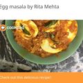 Rita mehta का कुकस्नैप जब उन्होंने अंडा करी (anda curry recipe in Hindi) बनाया था।