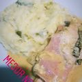 El cooksnap de Evelyn Soledad Gaitán cuando hizo Rollitos de pollo rellenos con salsa.