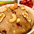 Madhu Walter का कुकस्नैप जब उन्होंने बादाम का हलवा (badam ka halwa recipe in Hindi) बनाया था।
