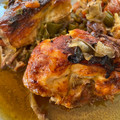 El cooksnap de Irene-Guirao cuando hizo Pollo especiado con patatas al horno.