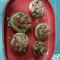 El cooksnap de Cristina de Castro cuando hizo Champiñones rellenos con jamón.