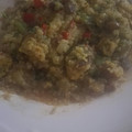 El cooksnap de Amy cuando hizo Pinchitos de pollo guisados con Quinoa.