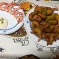 El cooksnap de Mar cuando hizo Langostinos a la gabardina.