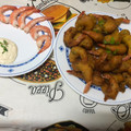 El cooksnap de Mar cuando hizo Langostinos a la gabardina.