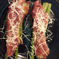 El cooksnap de Sandra Sunny cuando hizo Espárragos verdes con jamón serrano.