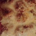AimeeRico1's cooksnap of when they made Vermont Cheddar Stuffed Meatballs with baked spaghetti..