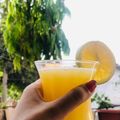 Drashti geriya's cooksnap of when they made Refreshing Mosambi juice.