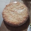 El cooksnap de Yani Ferreyra cuando hizo Tarta de coco y dulce de leche.