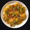 Svana का कुकस्नैप जब उन्होंने दही कटोरी चाट (dahi katori chaat recipe in Hindi) बनाया था।