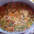 El cooksnap de sandra perez cuando hizo Arroz con pepitonas.