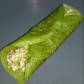 El cooksnap de Mipitufi cuando hizo Crepes de espinacas y avena con champiñones.