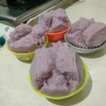 Cooksnap dari Arifiati untuk resep Bolu Kukus Ubi Ungu Mekar