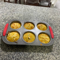 El cooksnap de Aniux Katt cuando hizo Muffins de Harina de Coco y Arándanos.