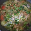 Cooksnap Maizatul Akma semasa beliau membuat 👩‍🍳Sup Ikan Merah.