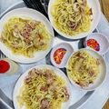 Cooksnap của trangnguyen khi họ làm theo món Mì Ý sốt kem nấm