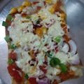 Nilam Lakhani's cooksnap of when they made પેપર બેઝ પીઝા.