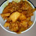 Minu upadhyay का कुकस्नैप जब उन्होंने पत्ता गोभी और आलू की सब्जी (Patta gobhi aur aloo ki sabzi recipe in Hindi) बनाया था।
