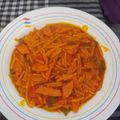 El cooksnap de azahara pua castro cuando hizo Fideuá de lomo adobado y pollo.