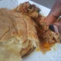 Zainab Gwanda's cooksnap of when they made Naan bread and chicken curry.