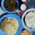 Disha Prashant Chavda's cooksnap of when they made અમૃતસરી પંજાબી છોલે ભટુરે (Amrutsari Punjabi Chhole Bhature Recipe In GujaratI).