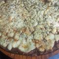 El cooksnap de la Móni cuando hizo Pizza de zuquini.