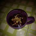 El cooksnap de Michelle Márquez cuando hizo Mug cake de chocolate.