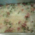 El cooksnap de Laura Macias cuando hizo Coliflor gratinada con crema de yogurt.