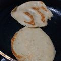 El cooksnap de BiancaFlorencia Madera cuando hizo Panqueques de banana con arándanos.