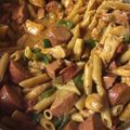 Amy Rhoda's cooksnap of when they made J's New Orleans Pasta.