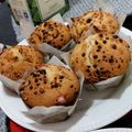 El cooksnap de Macarena Estay cuando hizo Muffins de Vainilla con chips.