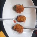 Tehmina Hashmi's cooksnap of when they made Chicken Pakora 😋😋.