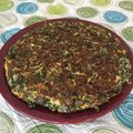 El cooksnap de Silvana San Marco cuando hizo Tortilla de hojas de Brócoli.