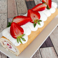 El cooksnap de Encarna Pérez (La Cocina De Encarni) cuando hizo Brazo de gitano con nata y fresas.