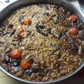 Cooksnap από nitsa στη συνταγή Κριθαράκι με καλαμαράκια κονσέρβας και μανιτάρια