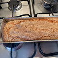 El cooksnap de Marta Pagella cuando hizo Budín Marmolado sin TACC.