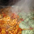 El cooksnap de Yanina Fernandez cuando hizo Malfatti.
