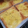 Cooksnap dari Sari untuk resep Brulee toast (roti panggang brulee) atau milk cheese toast