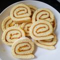 vuki Cooksnap-ja, amikor elkészítette a(z) Piskótatekercs házi baracklekvárral receptet.