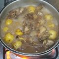 El cooksnap de Samuel! cuando hizo Pollo a la coca cola con papitas.