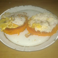 El cooksnap de Lady Marmalade cuando hizo Calabaza a la plancha con huevos fritos.