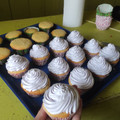 El cooksnap de claudia andrea Pardo Utreras cuando hizo Cupcakes arbolitos de Navidad 🎄.