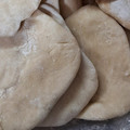 El cooksnap de Karina Agüero cuando hizo Pan Árabe o Pan Pita.