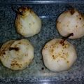 El cooksnap de =0Maribe@ cuando hizo Peras con almíbar de especias y azafrán.