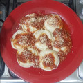 El cooksnap de Gabriela Sosti cuando hizo Masa para pastas (capeletis, ravioles, torteletis etc).