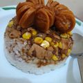 Cooksnap dari adlina untuk resep Nasi Tim Praktis Ayam Kecap