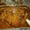El cooksnap de Yorban Vergara cuando hizo Pernil de cochino navideño horneado a la venezolana.