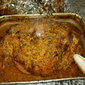El cooksnap de Yorban Vergara cuando hizo Pernil de cochino navideño horneado a la venezolana.