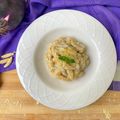 il Elodia quando ha preparato Malloreddus al pesto di melanzane e cacioricotta fresco